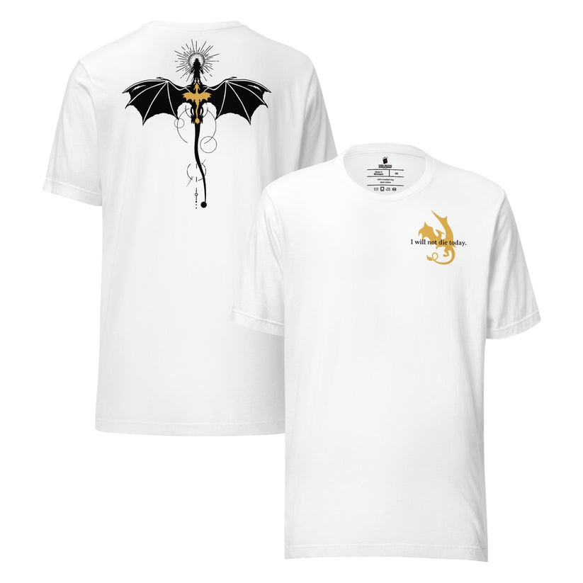 Fourth Wing Merch Violet Sorrengail Dragon Relic T-shirt 2025