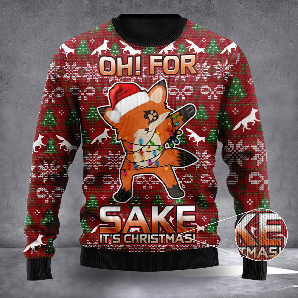 Fox Christmas Sweater Holiday Fox Ugly Christmas Sweater Xmas Jumper 2024 Gifts Fox Christmas Sweater Holiday Fox Ugly Christmas Sweater Xmas Jumper 2024 Gifts