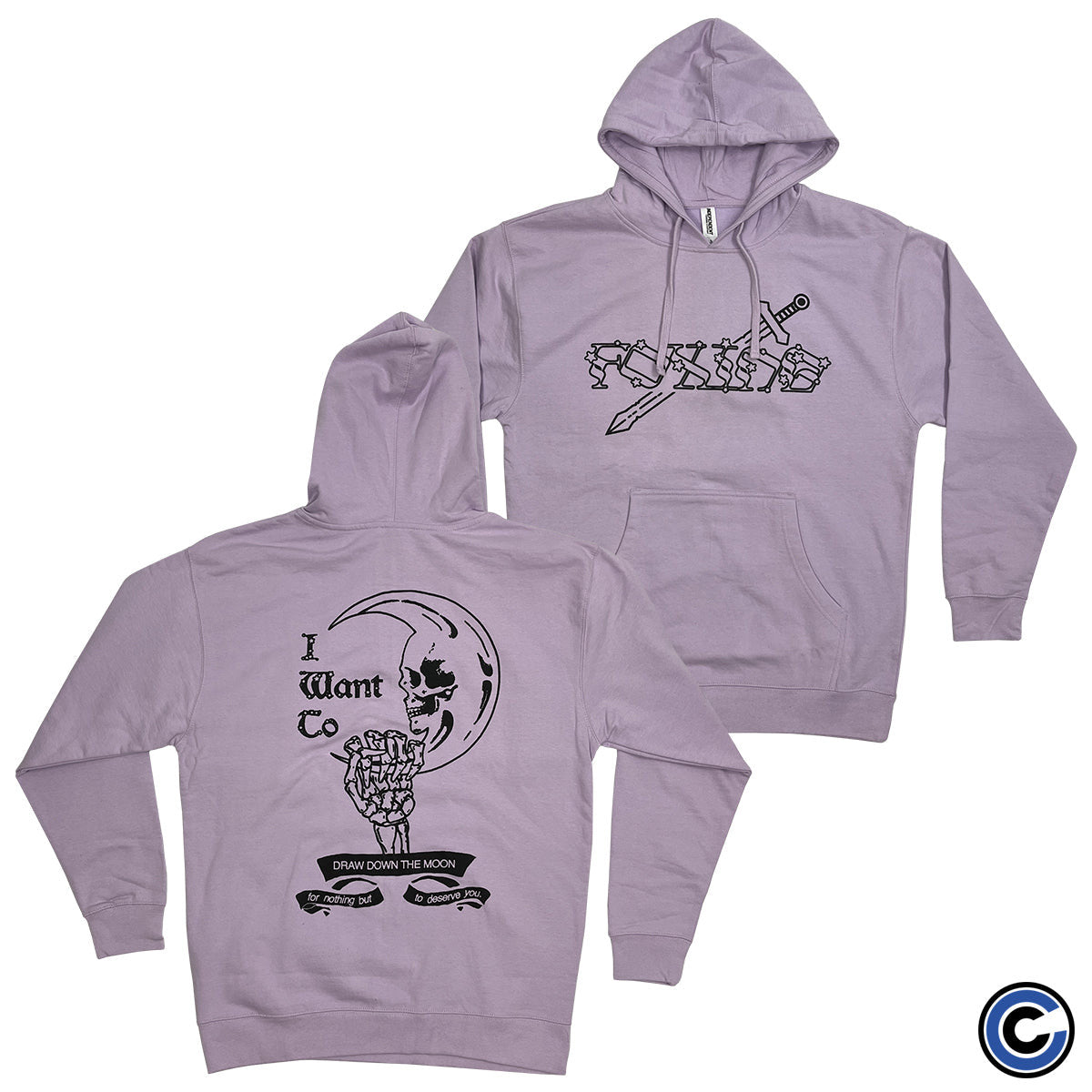 Foxing Merch Draw Down The Moon Hoodie Foxing Hoodie Foxing Merch Draw Down The Moon Hoodie Foxing Hoodie