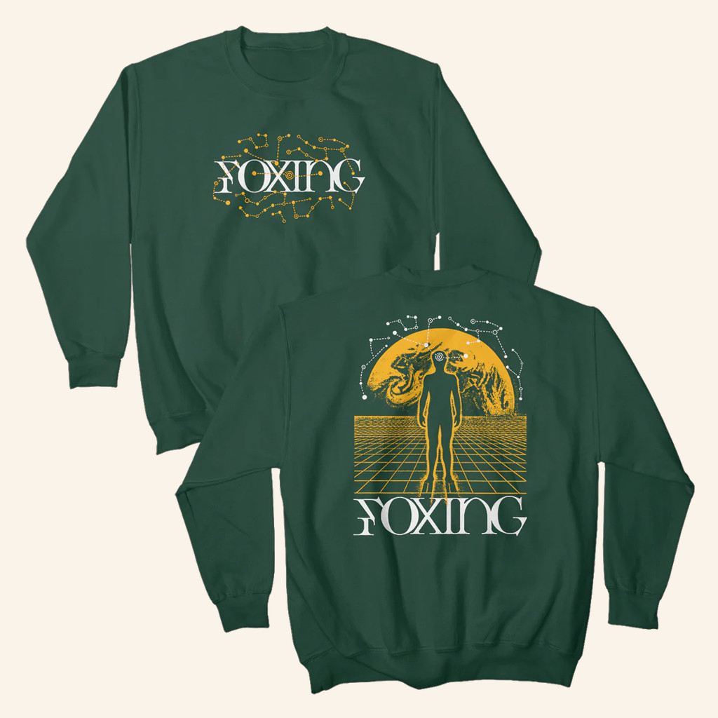 Foxing The Band Merch The World Sweatshirt Music Gift Ideas For Guys