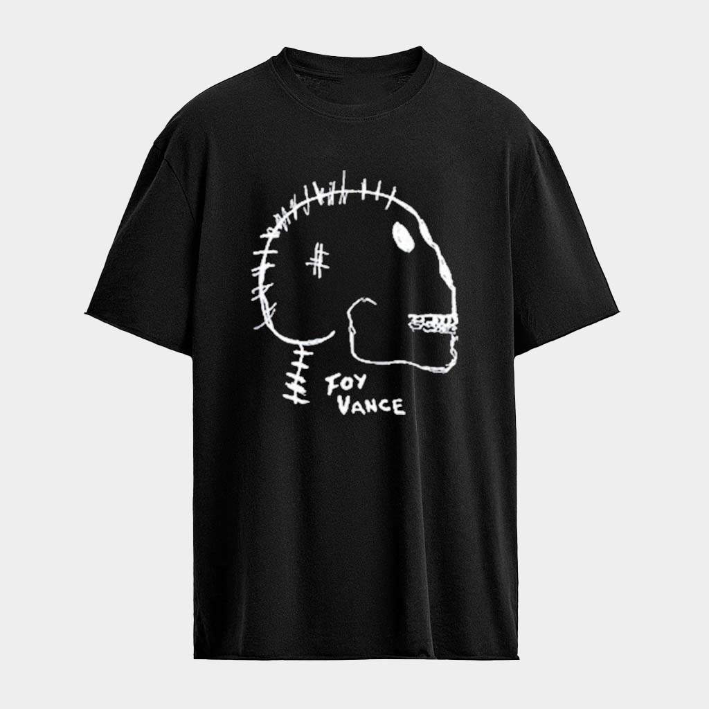 Foy Vance The Wake Skull T-Shirt Foy Vance Apparel Music Lover Gifts For Him