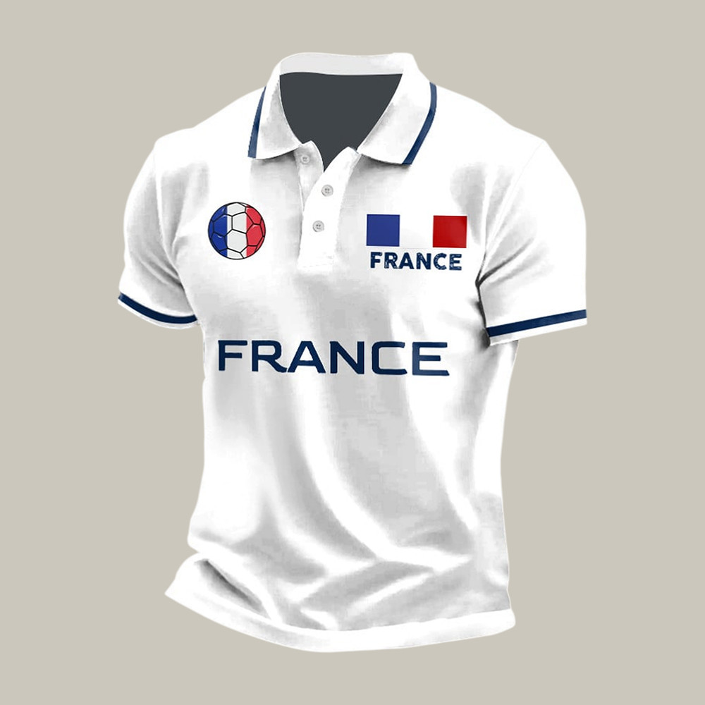 France 2026 FIFA World Cup Polo Shirt 2026 World Cup Shirt Soccer Fan Gear