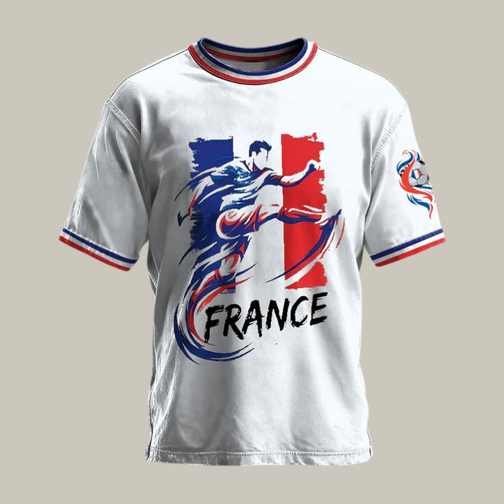France 2026 FIFA World Cup T-Shirt Soccer Shirt Father's Day Gift For Husband