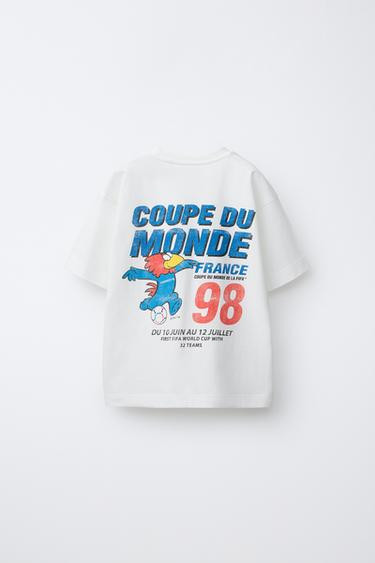 France 98 World Cup T-Shirt FIFA World Cup 2026 Footix Mascot Clothing Soccer Fans Gift