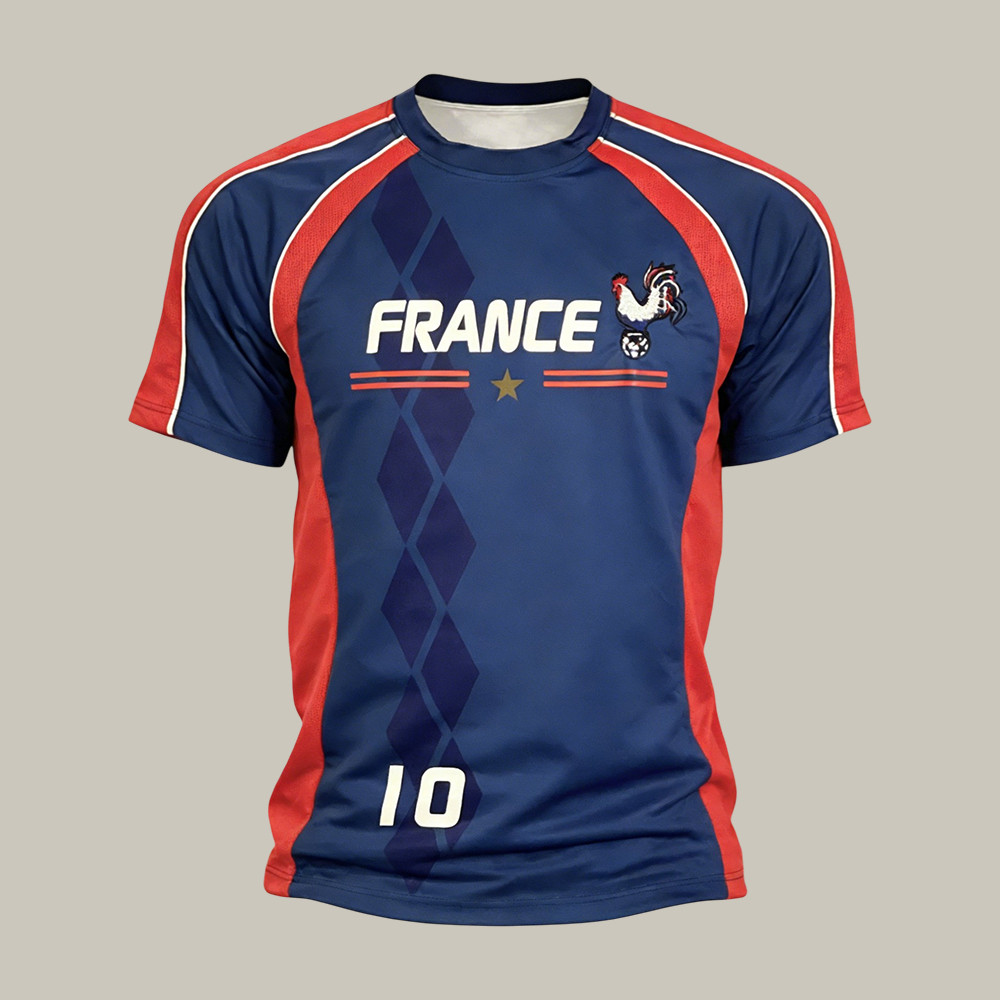 France FIFA Club World Cup Bracket Rooster 10 T-Shirt Game Day Shirt Soccer Lover Gift