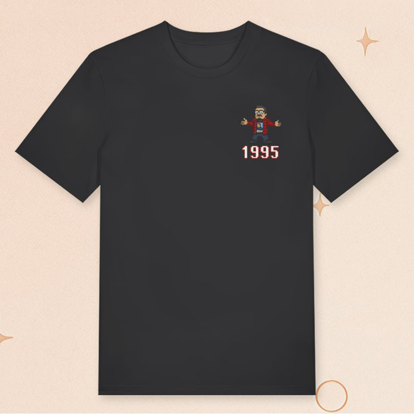 Franco Escamilla Merch Franco Escamilla 1995 Pixel T-Shirt Gifts Ideas For Husband