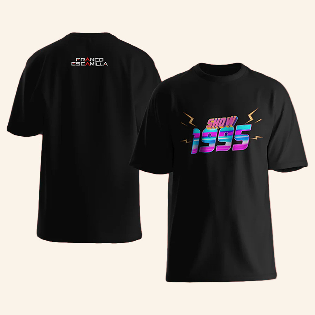 Franco Escamilla Merch Playera De La Gira 1995 T-Shirt Christmas Gifts For Husband Franco Escamilla Merch Playera De La Gira 1995 T-Shirt Christmas Gifts For Husband