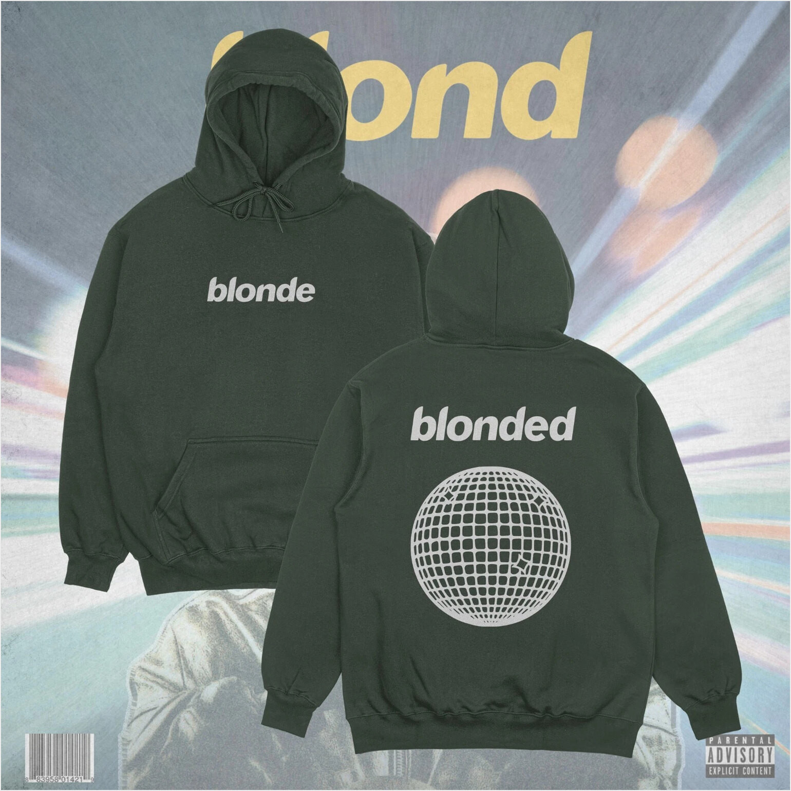 Frank Ocean Blonde Hoodie Blonded Hoodie Frank Ocean Merch Unisex Hoodie Gifts For Besties