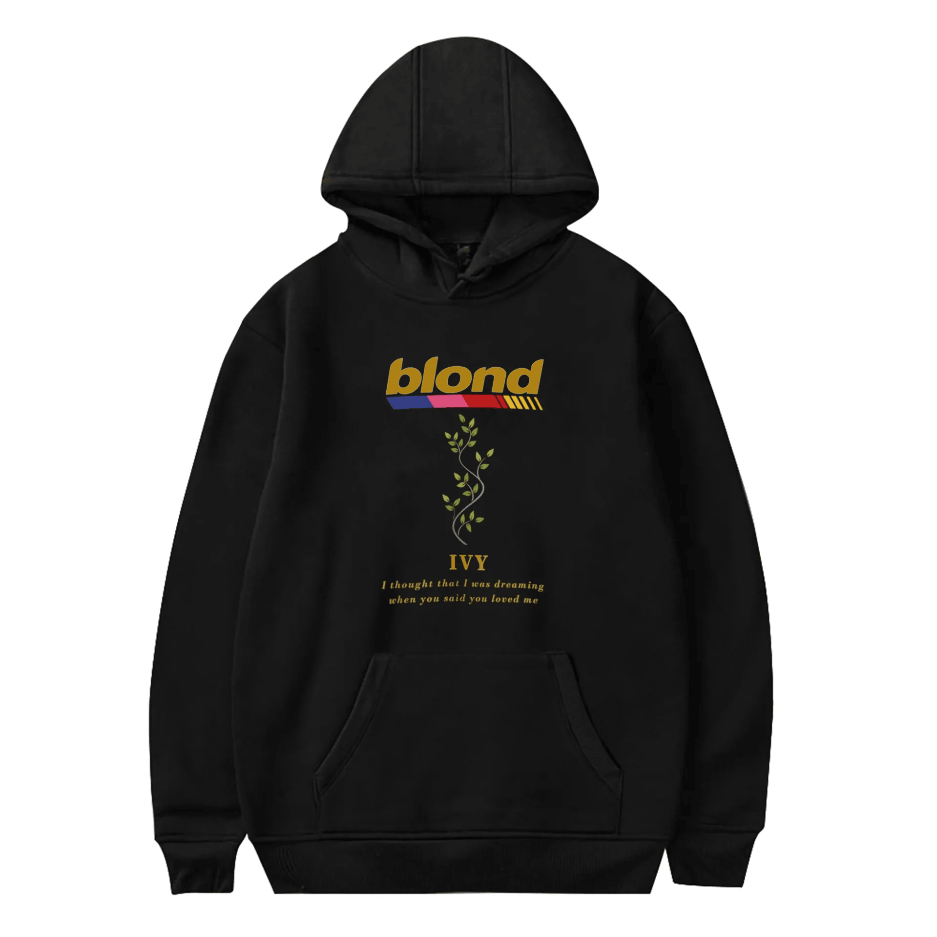 Frank Ocean Merch Blond IVY Hoodie Frank Ocean Concert Tour Merchandise Fan Gifts