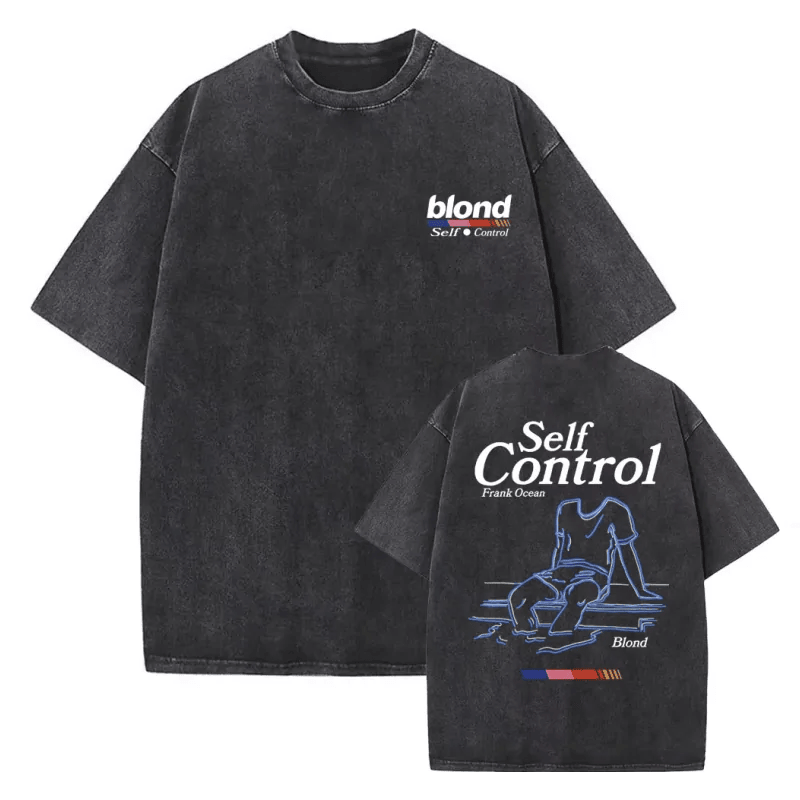 Frank Ocean Merch Blond Self Control Shirt Concert Tour Merchandise Unique Gifts For Fans