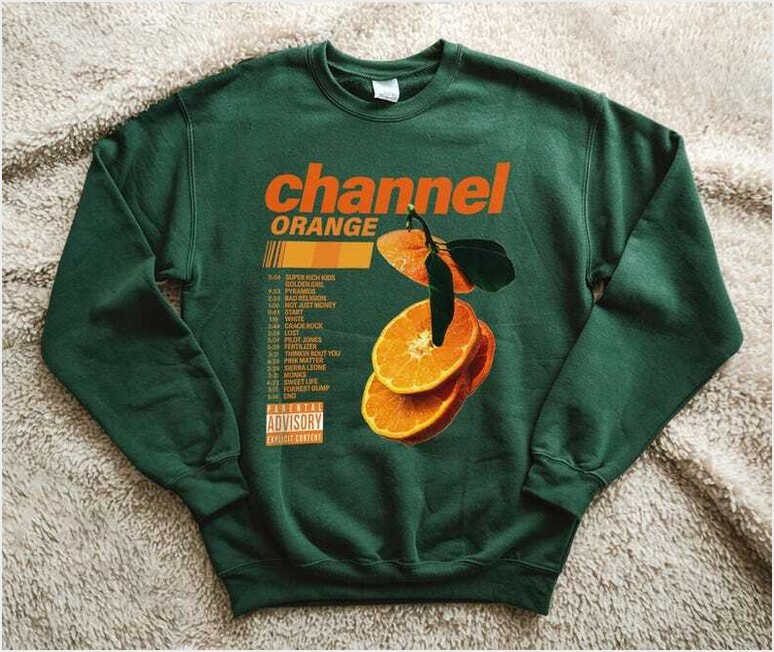 Frank Sweatshirt, Channel Orange Sweatshirt, Frank Shirt, Frank Music Graphic Tee, Unisex T-Shirt, Gift For Fans Gifts For Him