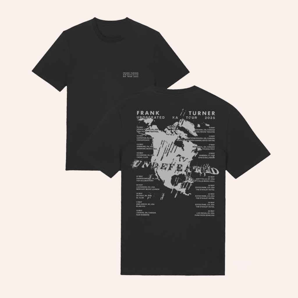 Frank Turner Merch Undefeated 2025 Tour T-Shirt Music Lover Gifts For Him Frank Turner Merch Undefeated 2025 Tour T-Shirt Music Lover Gifts For Him