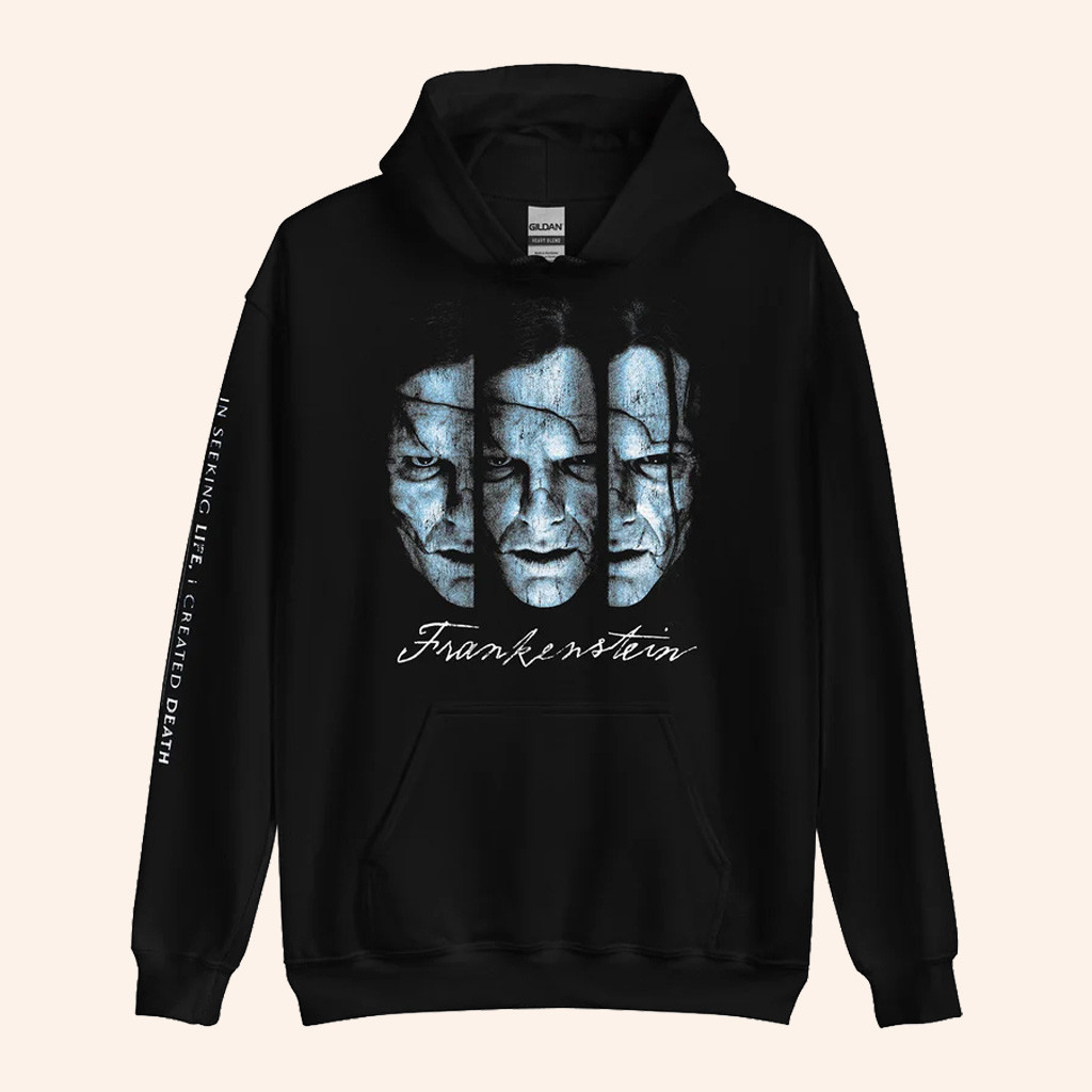 Frankenstein 2025 Merch Frankenstein Hoodie The Creature Hoodie Xmas Gifts For Him Frankenstein 2025 Merch Frankenstein Hoodie The Creature Hoodie Xmas Gifts For Him