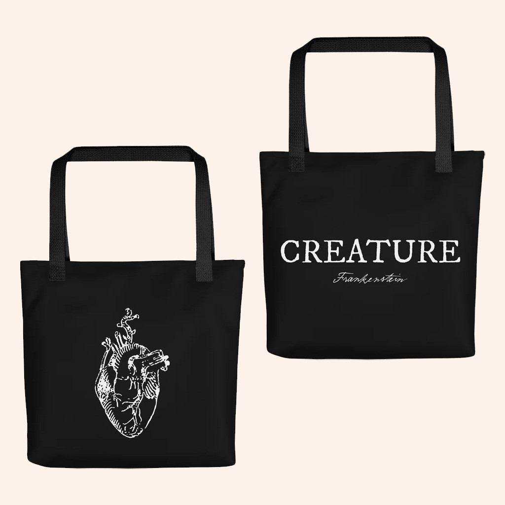 Frankenstein 2025 Merch Frankenstein Tote Bag Creature Bag Christmas Gifts For Her