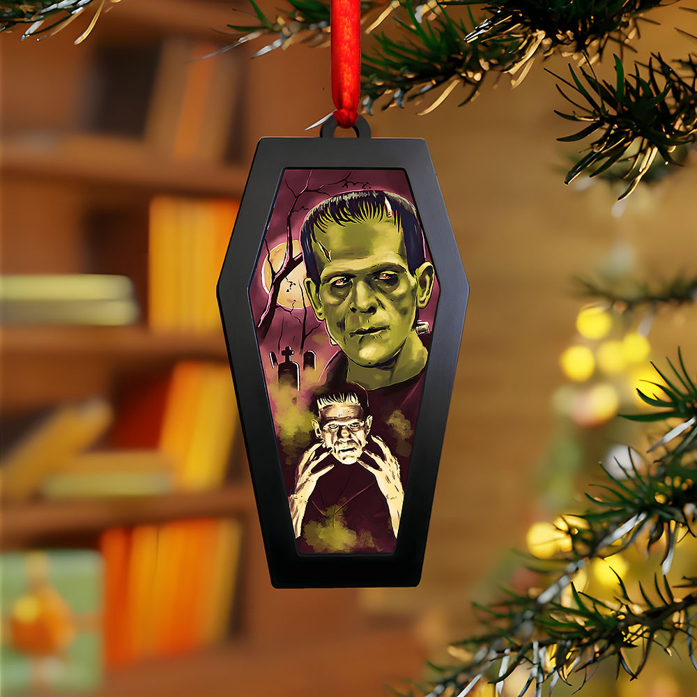Frankenstein Ornament Horror Decoration Unique Spooky Gift For Her