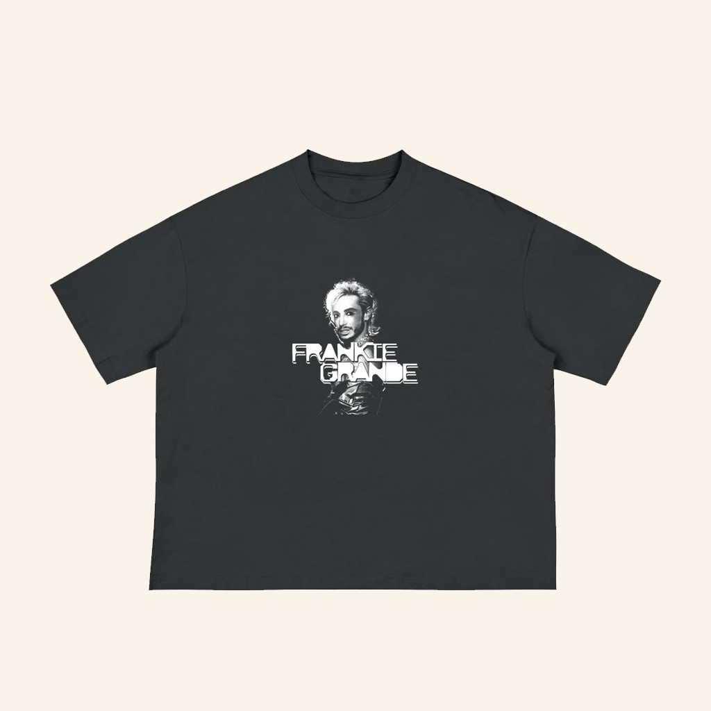 Frankie Grande Merch FG Classic Loose Cropped T-Shirt Gifts For Girlfriend Frankie Grande Merch FG Classic Loose Cropped T-Shirt Gifts For Girlfriend