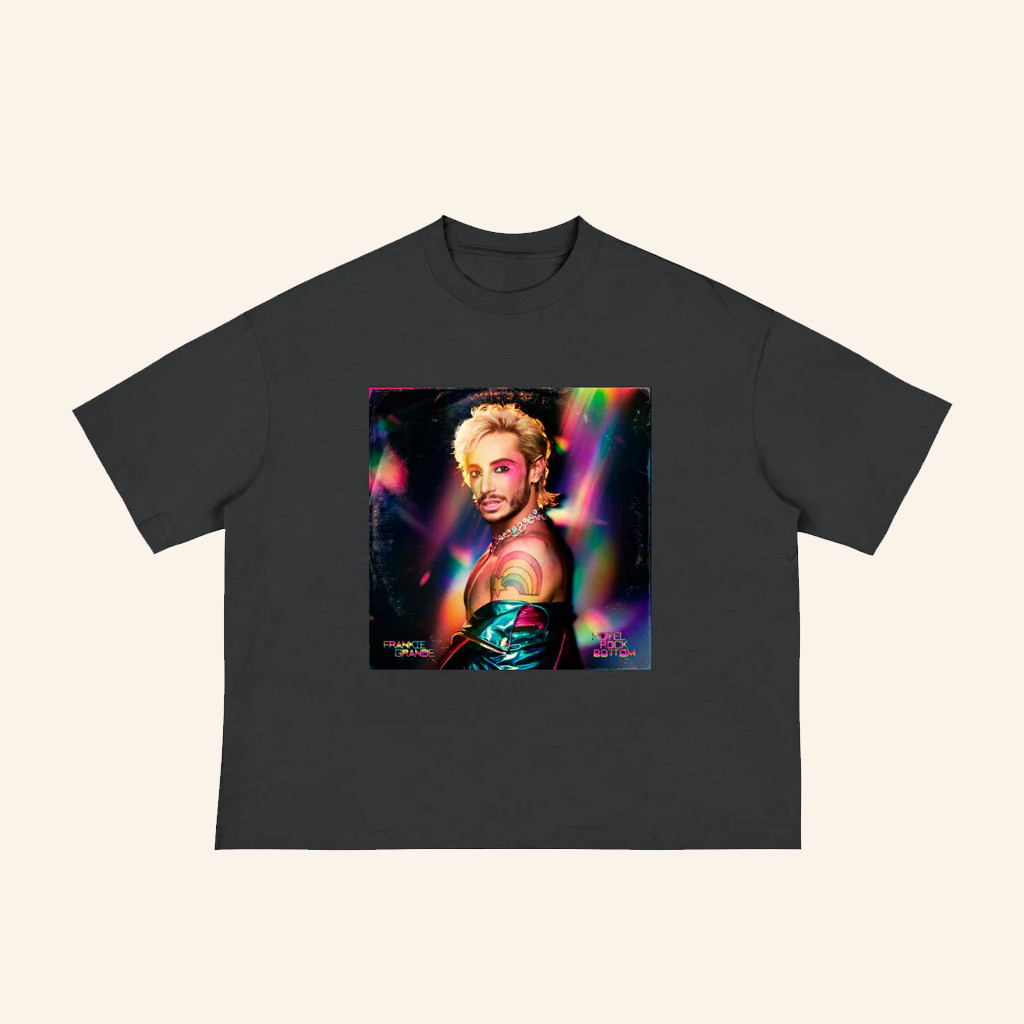 Frankie Grande Merch Hotel Rock Bottom Cover Art Cropped T-Shirt Gifts For Wife