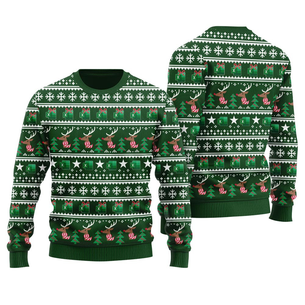 Freak In The Sheets Excel Ugly Accountant Sweater Popular Holiday Gift Merch for Everyone