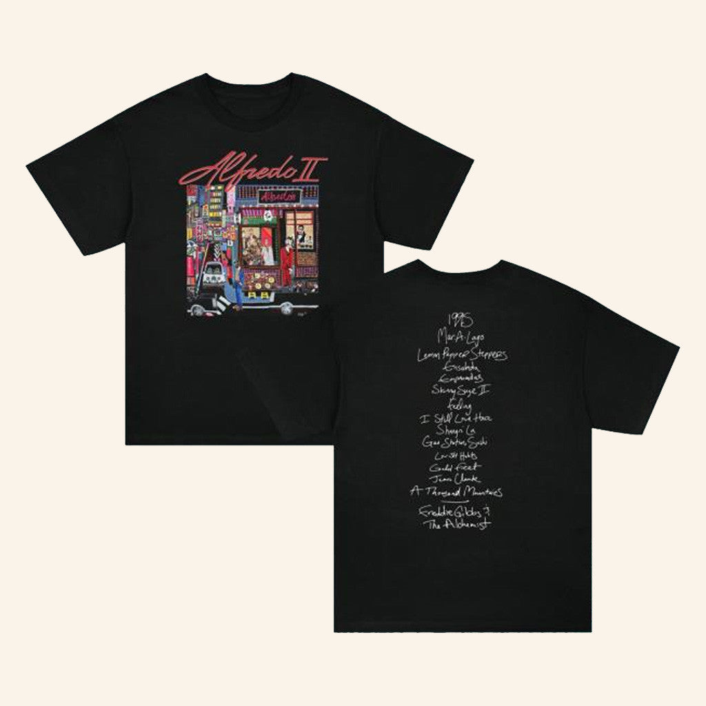 Freddie Gibbs Merch Alfredo II Tracklist T-Shirt Gifts For Friends