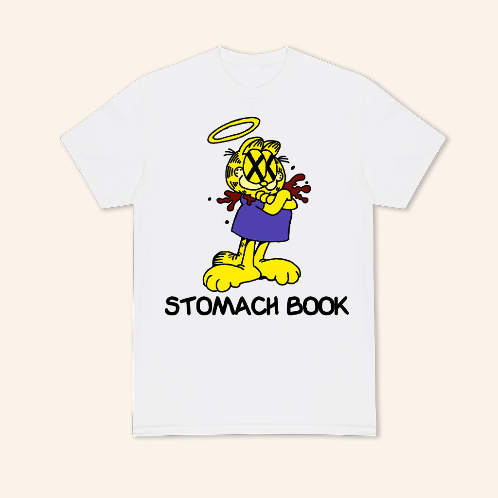 Free Divide Merch Stomach Book Lasagna White T-Shirt Xmas Gifts For Brother Free Divide Merch Stomach Book Lasagna White T-Shirt Xmas Gifts For Brother