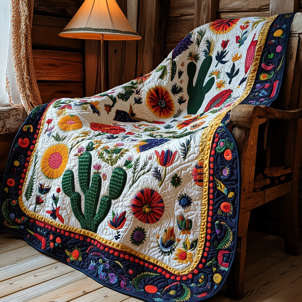 Free Folk Cactus Quilted Blanket Cute Blankets For Bed