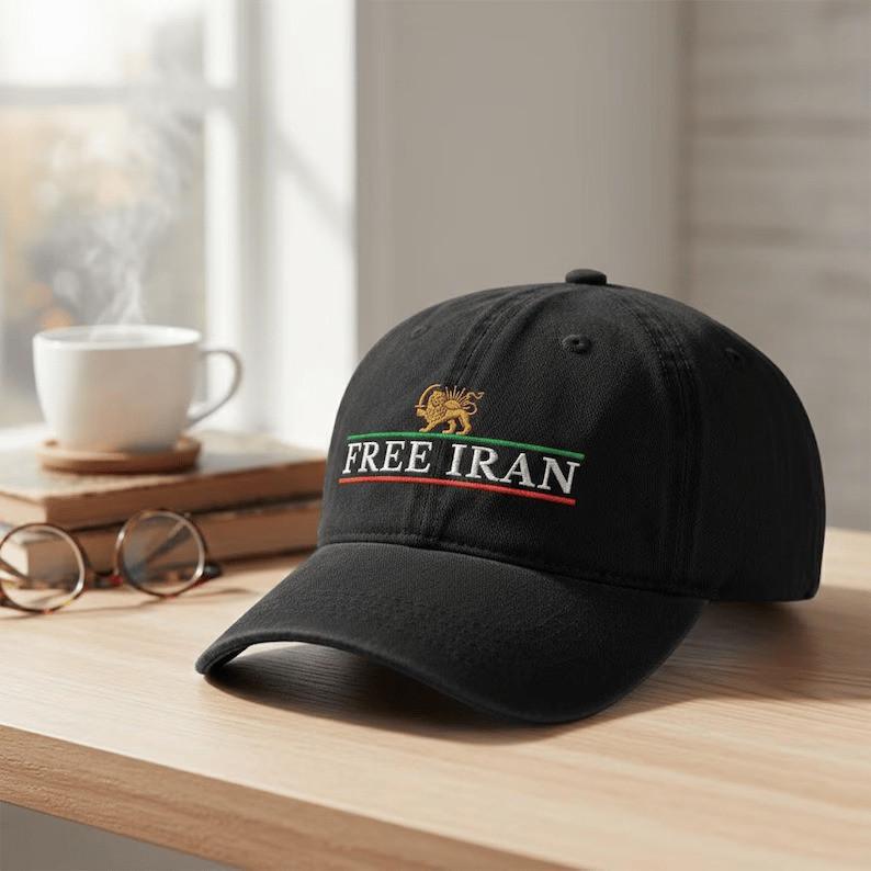 Free Iran Lion And Sun Graphic Hat Iran Evolution 2026 Baseball Cap Best Gift For Husband
