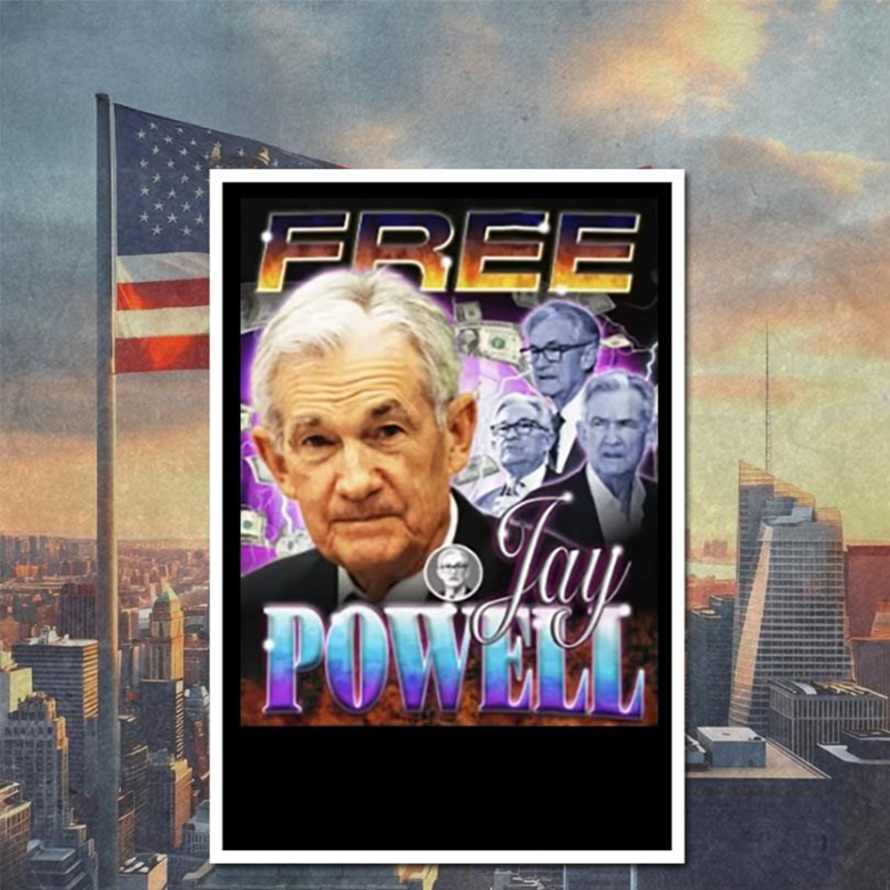 Free Jay Powell Political Poster Jay Powell Graphic Poster Protest Merchandise
