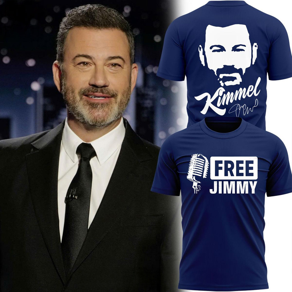 Free Jimmy Kimmel Special Navy T-Shirt Birthday Gifts For Husband
