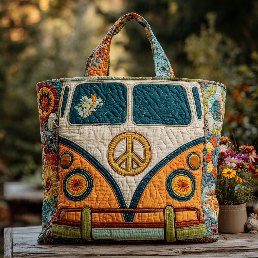 Free Journey Quilted Tote Bag Unique Camping Themed Gifts