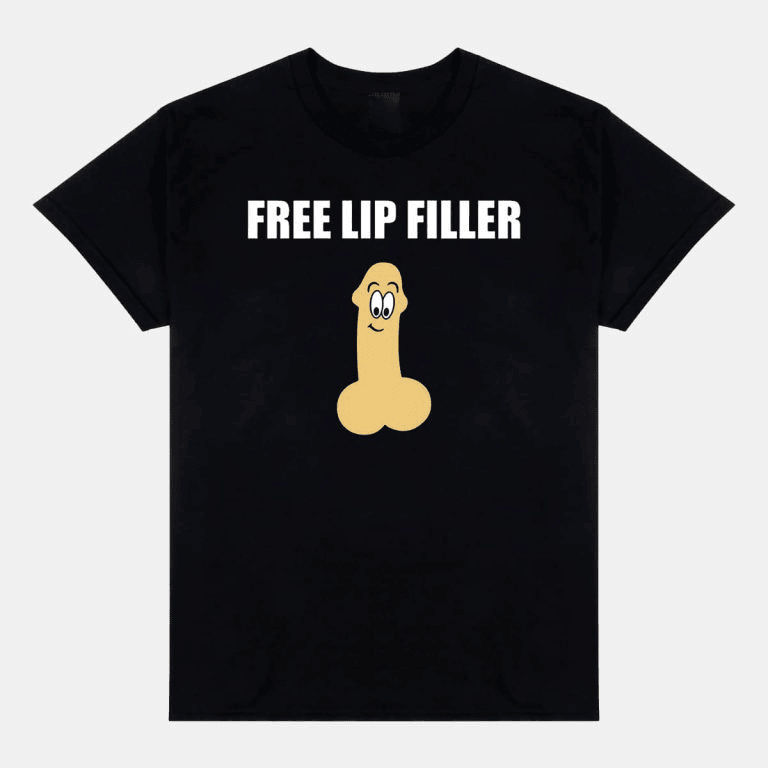 Free Lip Filler Shirt Funny Gifts For Friends Free Lip Filler Shirt Funny Gifts For Friends