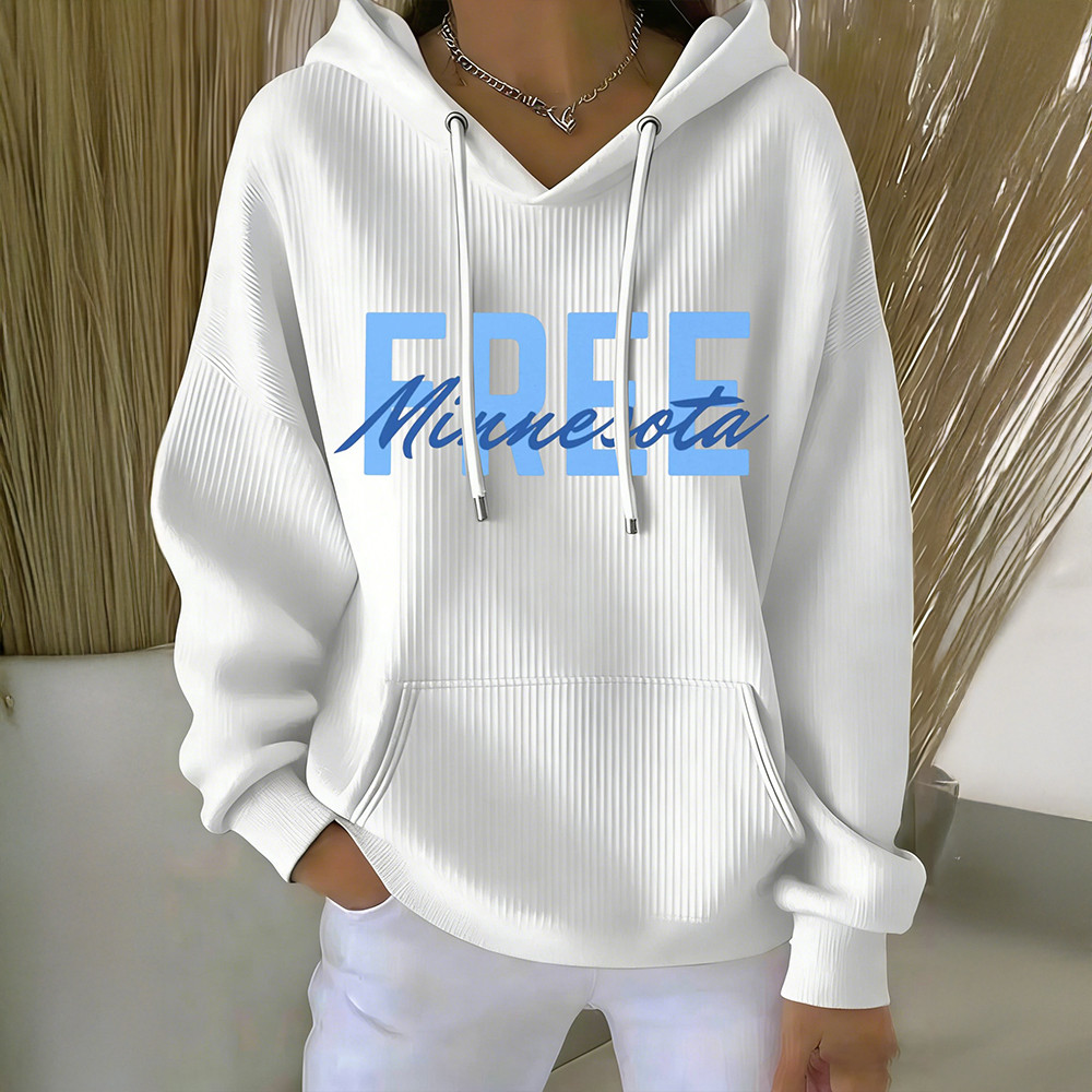 Free Minnesota Alex Pretti Hoodie Abolish ICE Alex Pretti Hooded Sweatshirt Gift For Her