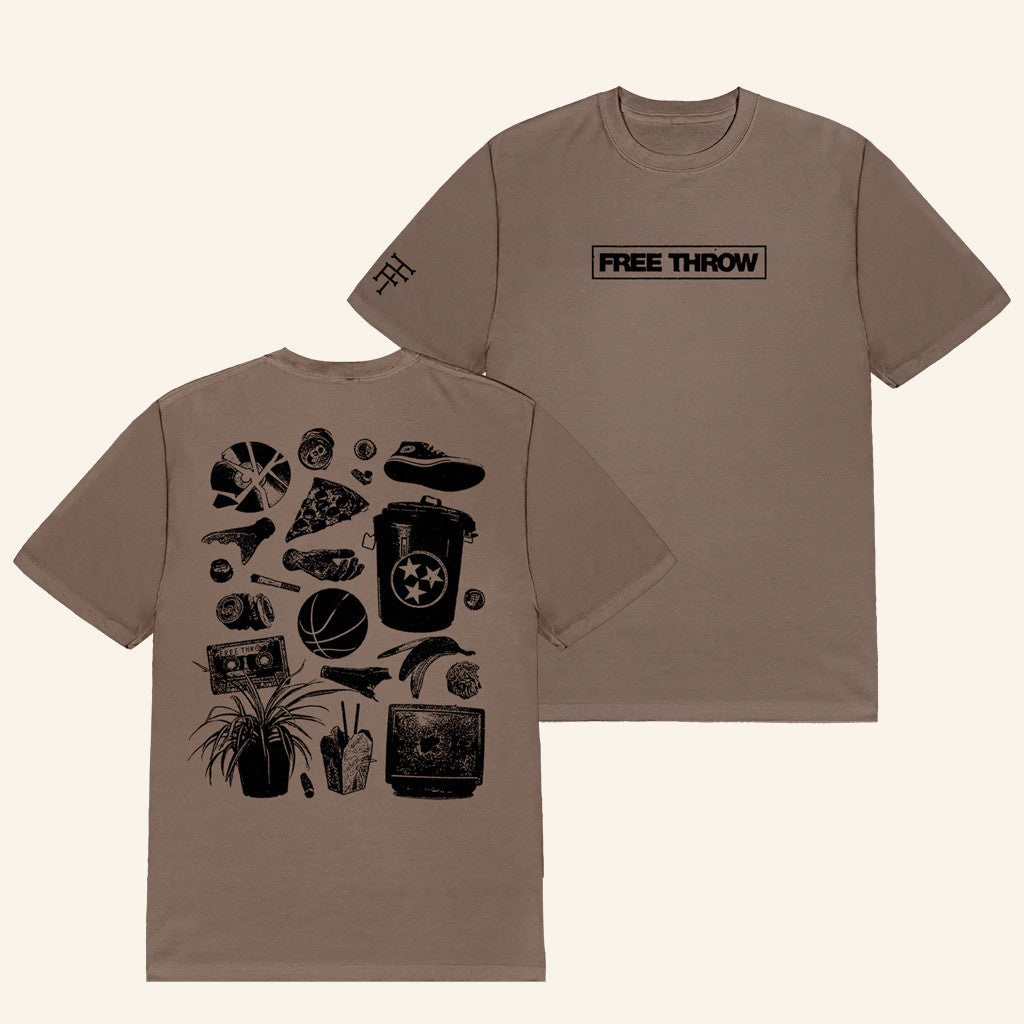 Free Throw Band Merch Collage T-Shirt Gifts For Husband Free Throw Band Merch Collage T-Shirt Gifts For Husband