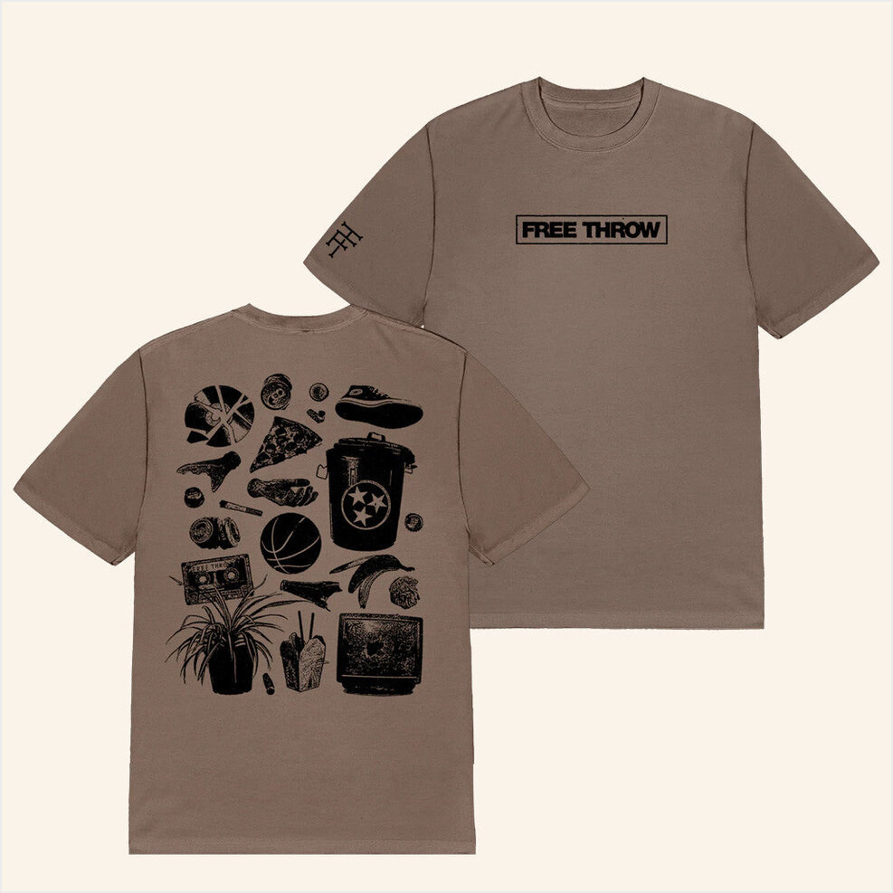 Free Throw Band Merch Collage T-Shirt Gifts For Husband Birthday Gifts For Best Friend