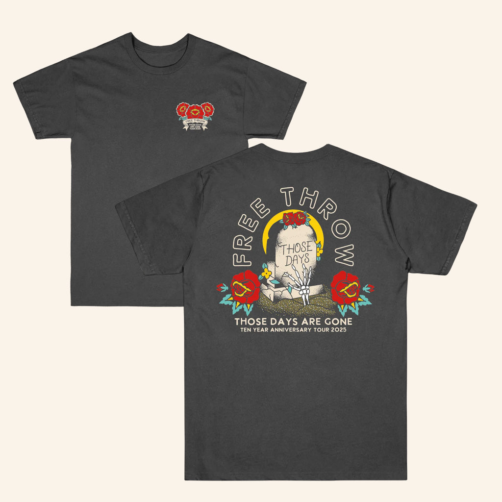 Free Throw Band Merch Grave T-Shirt Gifts For Fans Free Throw Band Merch Grave T-Shirt Gifts For Fans