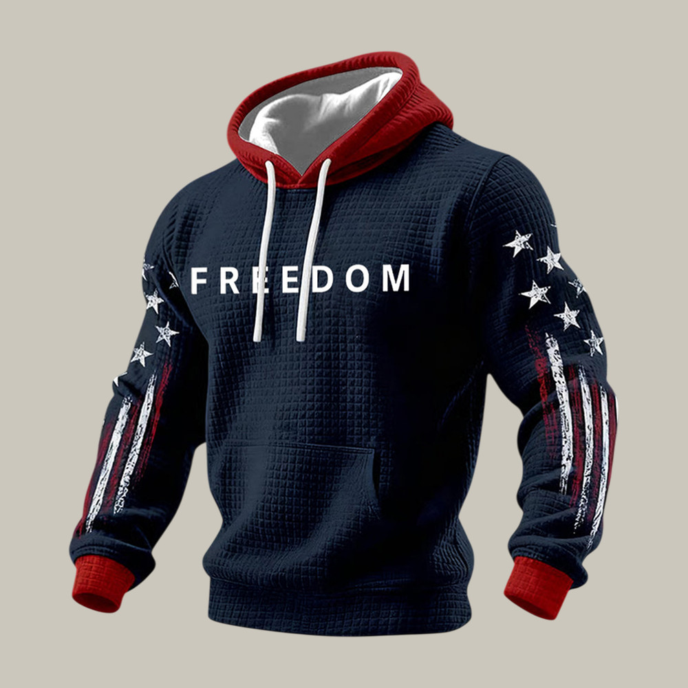 Freedom American Flag Hoodie 1776 2026 Merch Unique Gift For Patriotic Dad