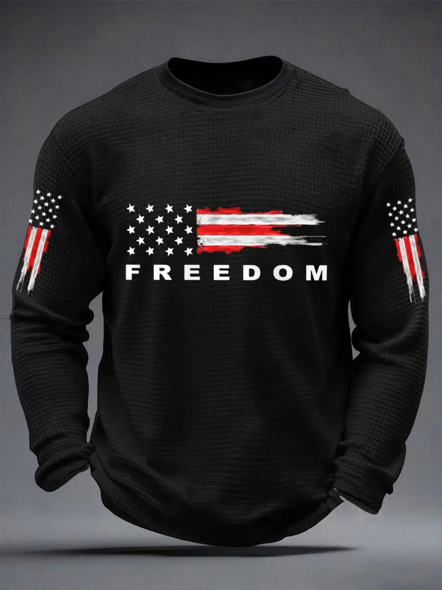 Freedom American Patriotic Long Sleeve Shirt Conservative Movement Clothing Best Gift For Dad And Family