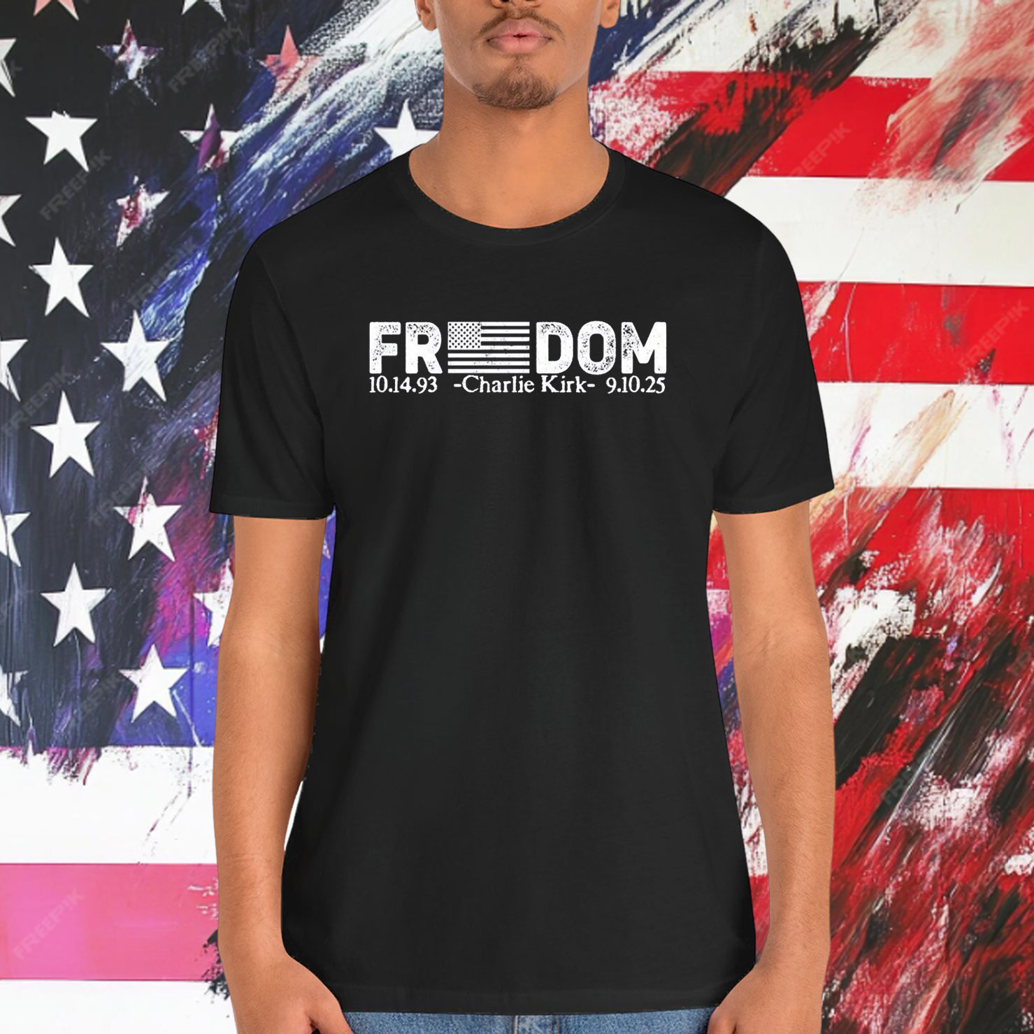 Freedom Charlie Kirk 9.10.25 T-Shirt