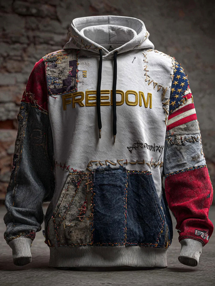 Freedom Charlie Kirk Hoodie Freedom U.S Flag Charlie Kirk 47 Memorial Charlie Kirk Apparel