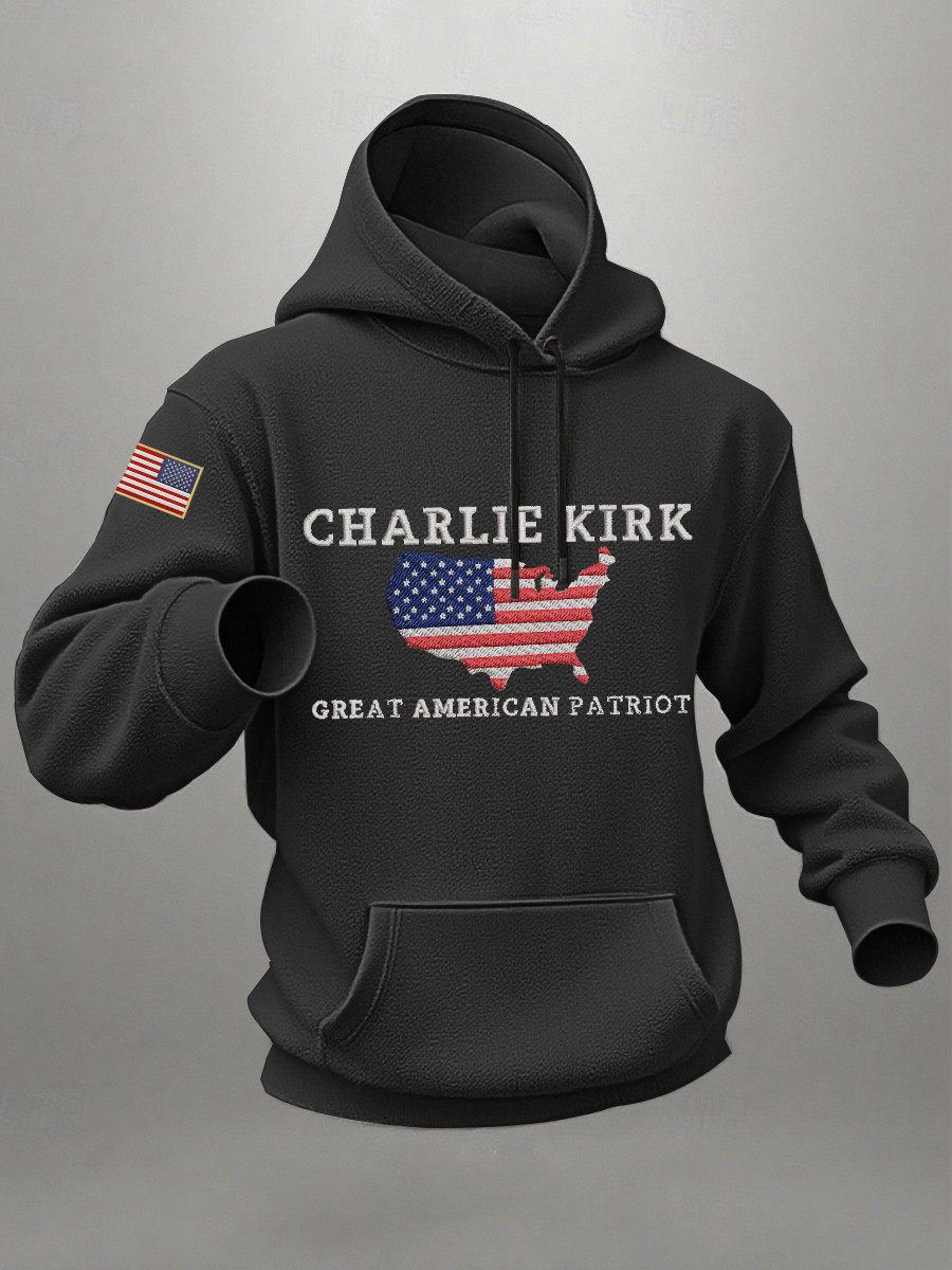 Freedom Charlie Kirk Hoodie Great America Patriot Charlie Kirk 47 Proud CK Clothing