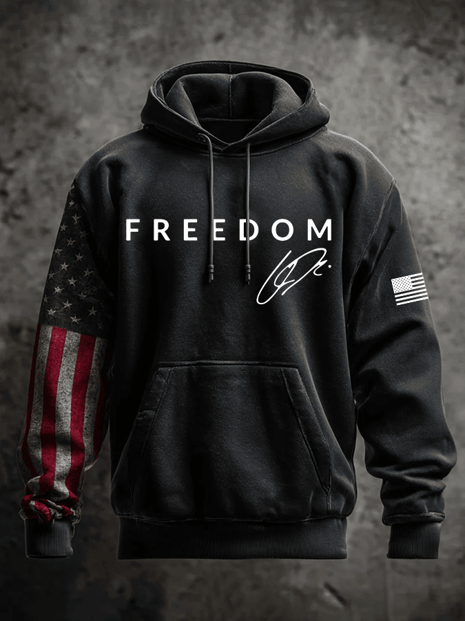 Freedom Charlie Kirk Hoodie Make American Freedom Again Merch Gifts For Charlie Kirk Supporters