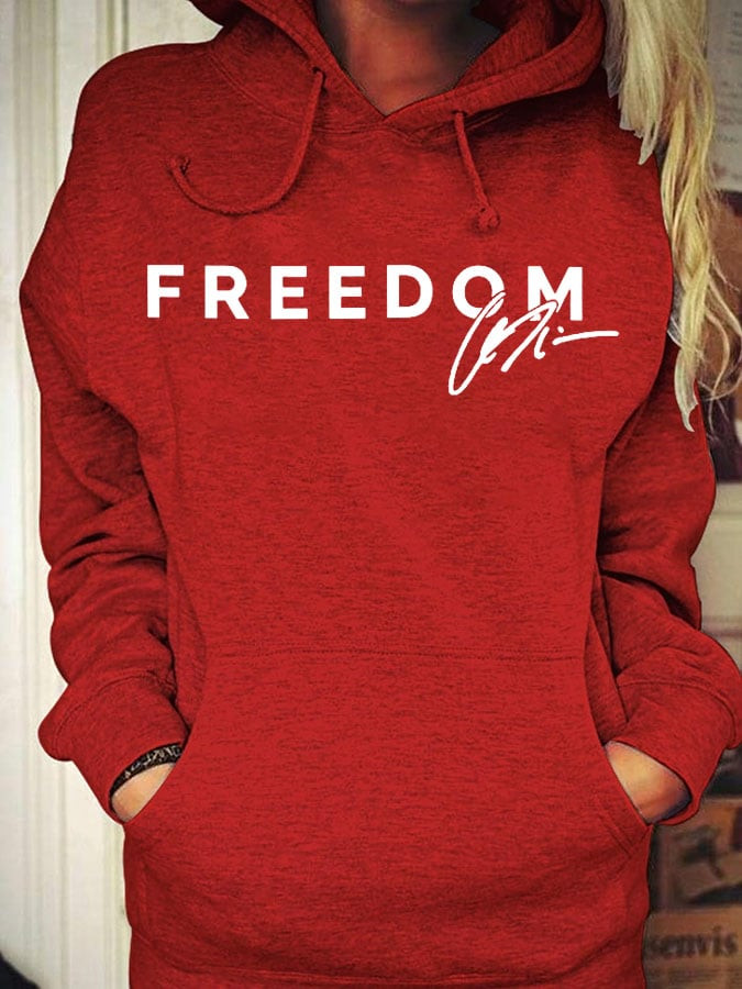 Freedom Charlie Kirk Hoodie Turning Point Merch Unique Charlie Kirk Ideal Gifts