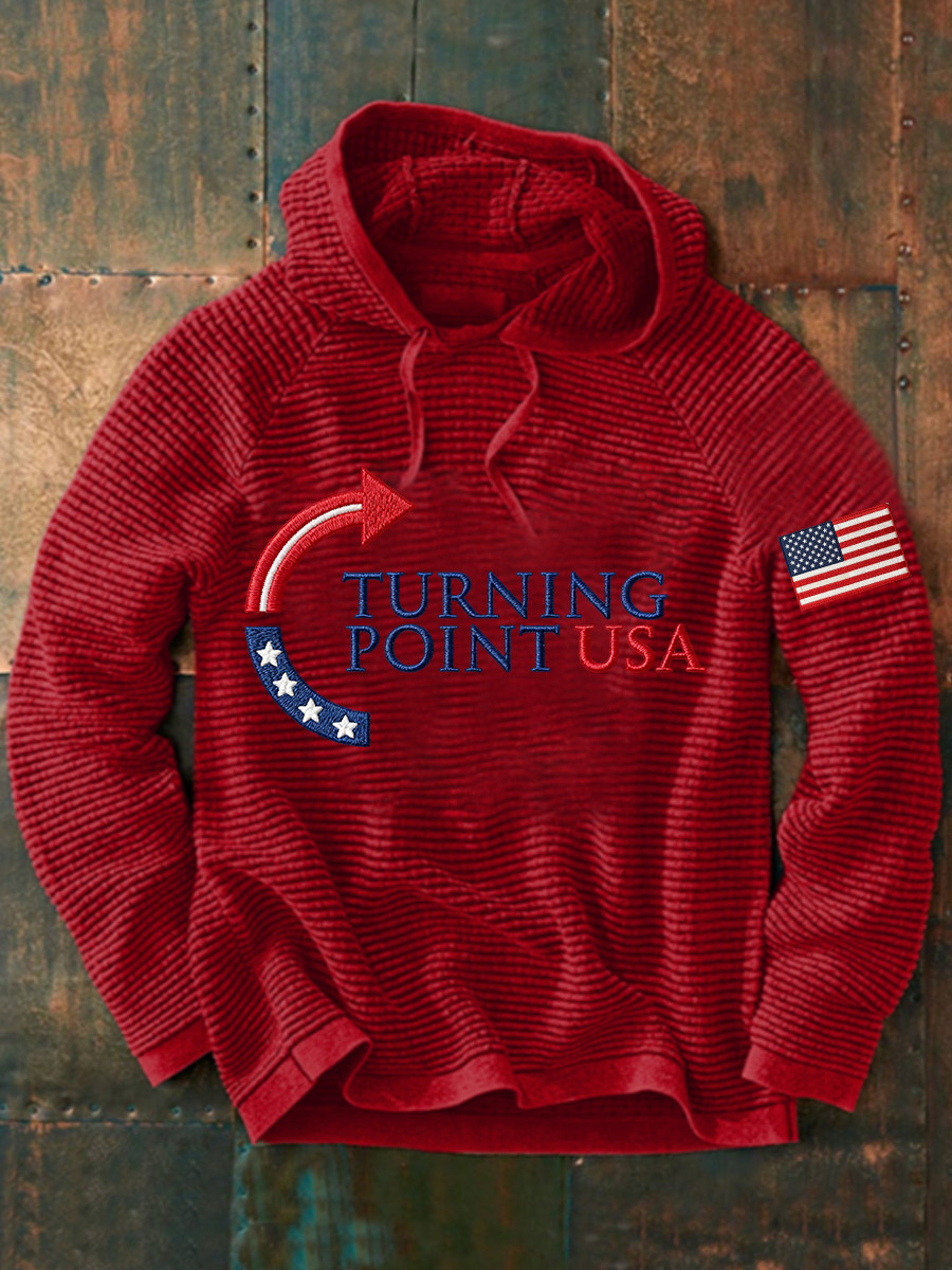 Freedom Charlie Kirk Hoodie Turning Point USA Charlie Kirk 47 Best Charlie Kirk Clothing