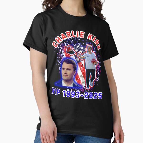 Freedom Charlie Kirk Shirt Rip Charlie Kirk 1993 2025 Unique Gifts For Real Patriotics