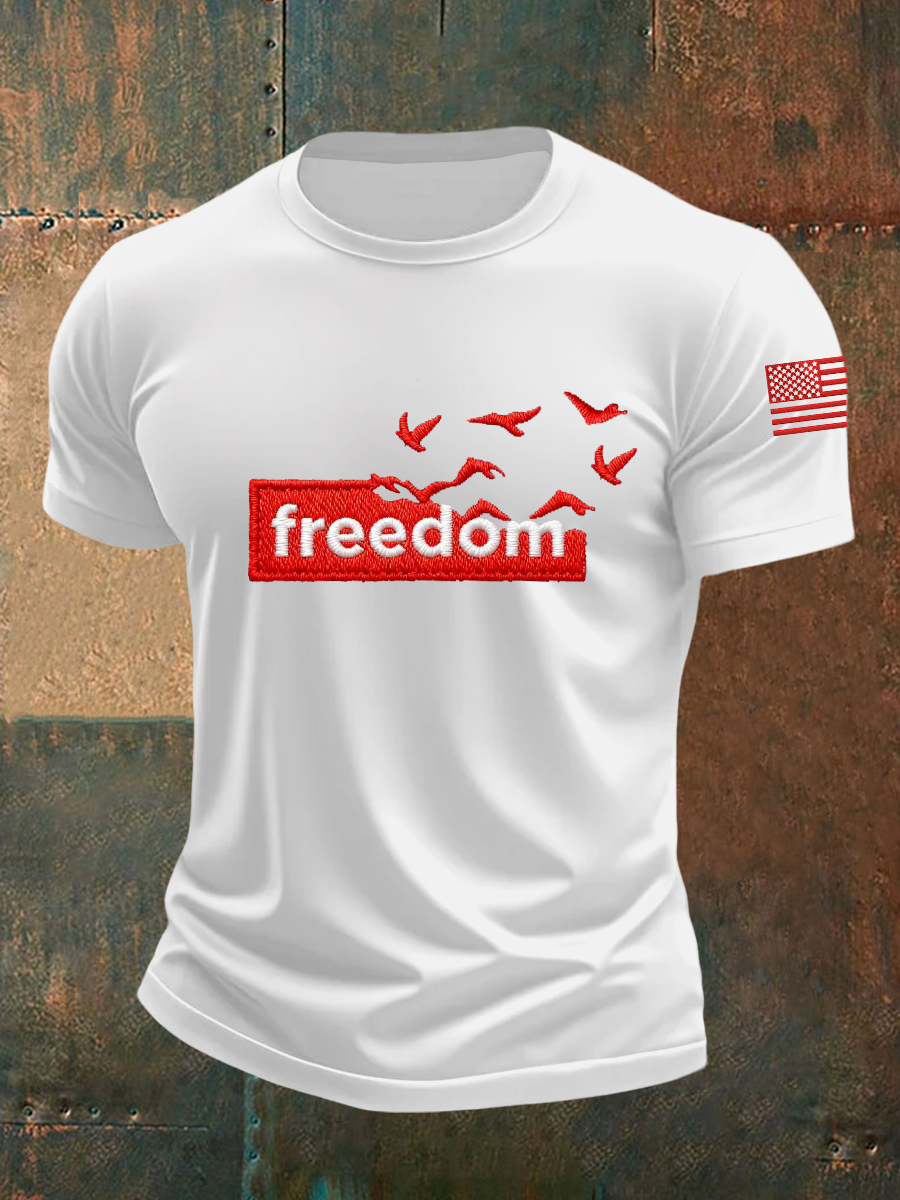 Freedom Charlie Kirk Short Sleeve Shirt Freedom 2025 Charlie Kirk 47 Memorial Charlie Clothing
