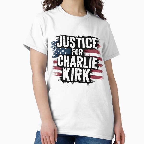 Freedom Charlie Kirk T-shirt Justic For Charlie Kirk U.S Flag Best Patriotic Merch