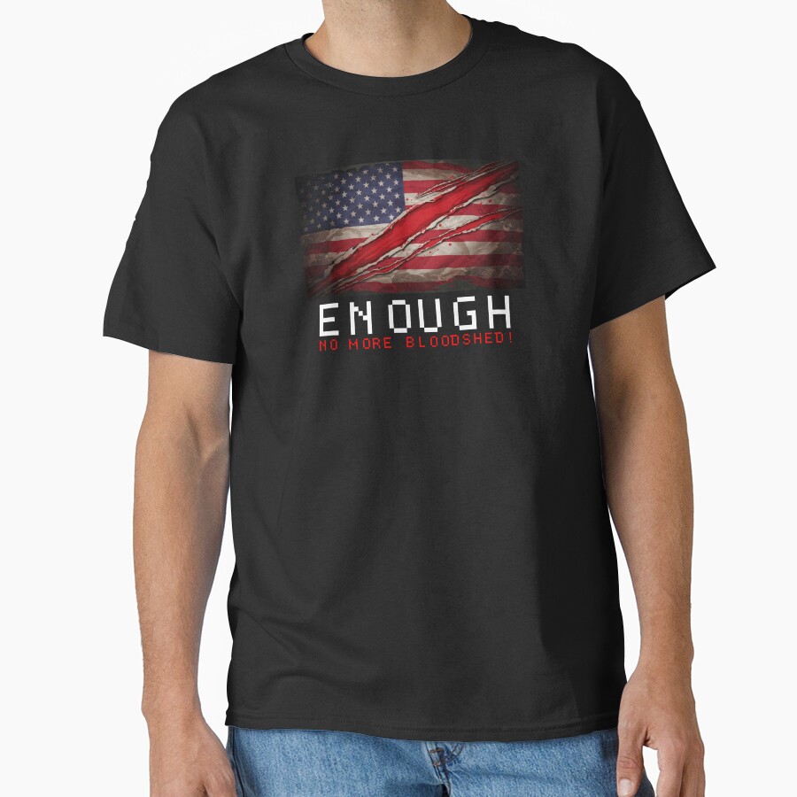 Freedom Charlie Kirk T-shirt No More Blood Classic Merch Best Gifts For Loyalist