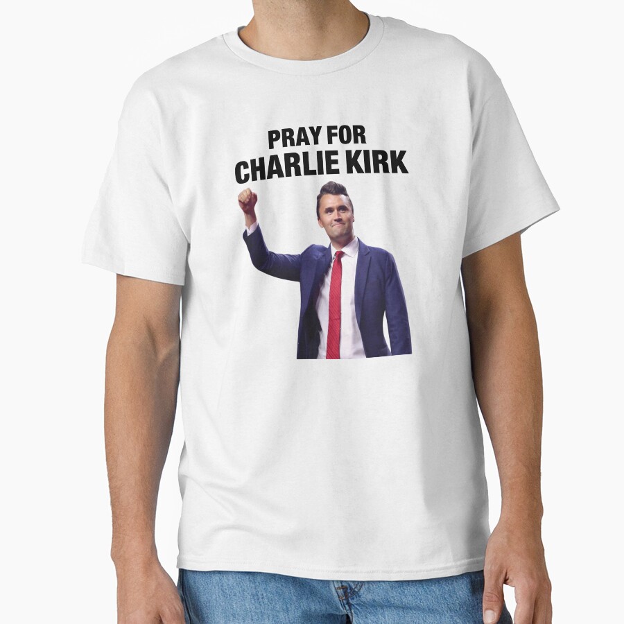 Freedom Charlie Kirk T-shirt Pray For Charlie Kirk Best Gifts For Charlie Supporters