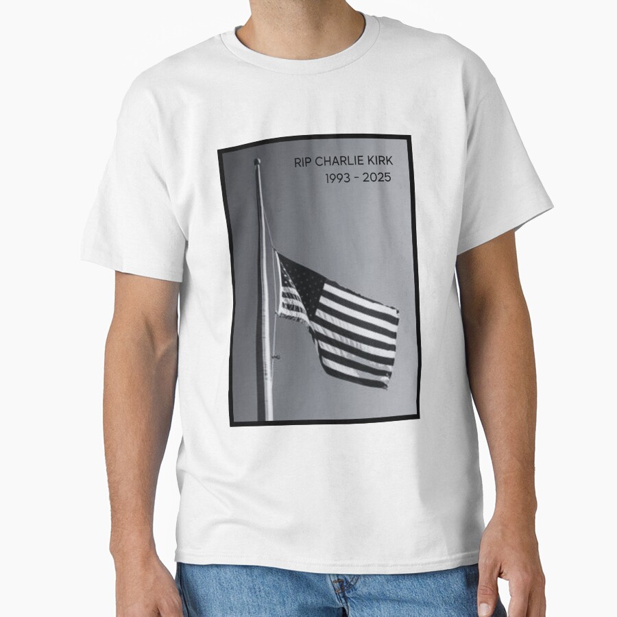 Freedom Charlie Kirk T-shirt RIP Charlie Kirik 1993 2025 Memorial Partiotic Gifts For Him