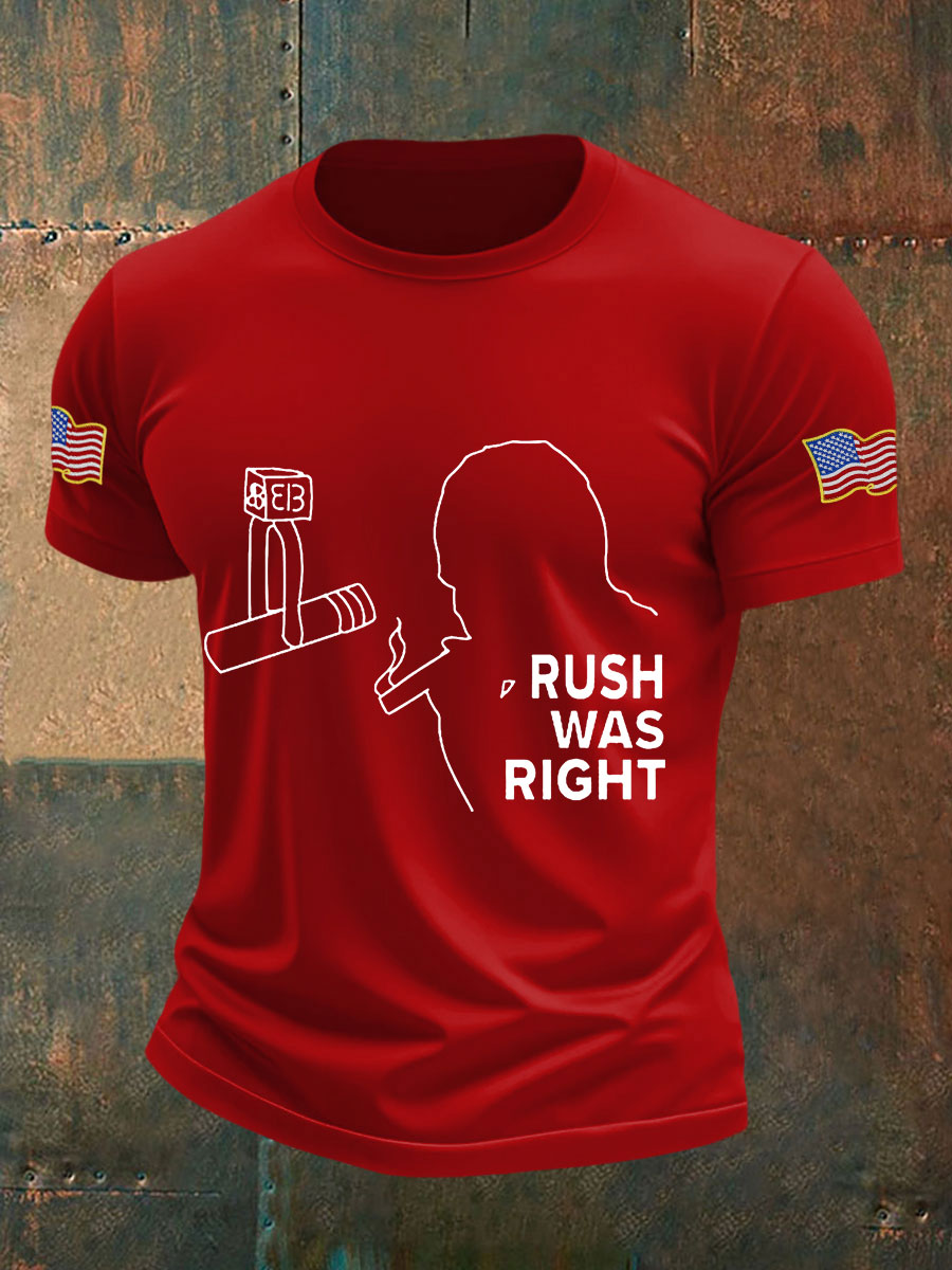 Freedom Charlie Kirk T-Shirt Rush Was Right Charlie Kirk 47 Unique Charlie Kirk Apparel