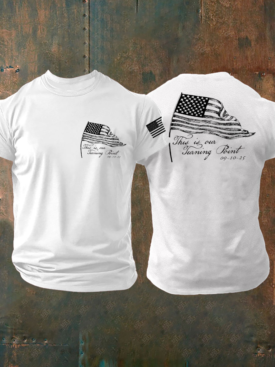 Freedom Charlie Kirk T-Shirt This Is Our Turning Point Charlie Kirk 47 Charlie Kirk Clothing